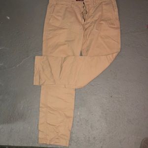 Khaki chino pants